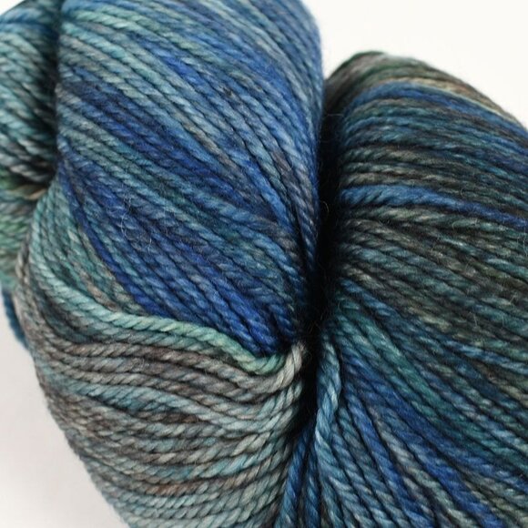 Dream In Color Smooshy With Cashmere Yarn SW Merino Wool Hand Dyed Tidal - Picture 2 of 4